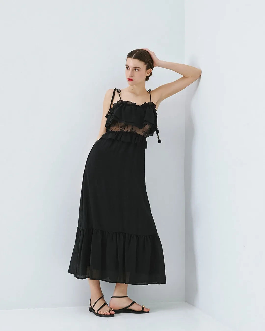 VESTIDO RENDA ALÇAS ACCESS