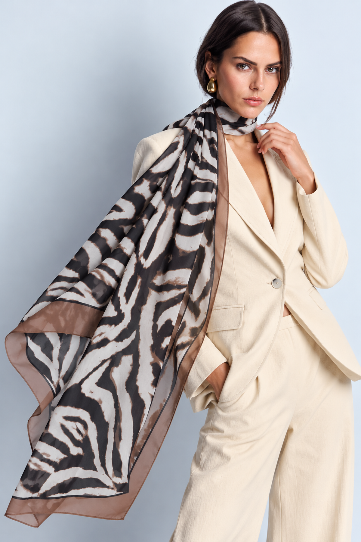 LENÇO ANIMAL PRINT -ACCESS