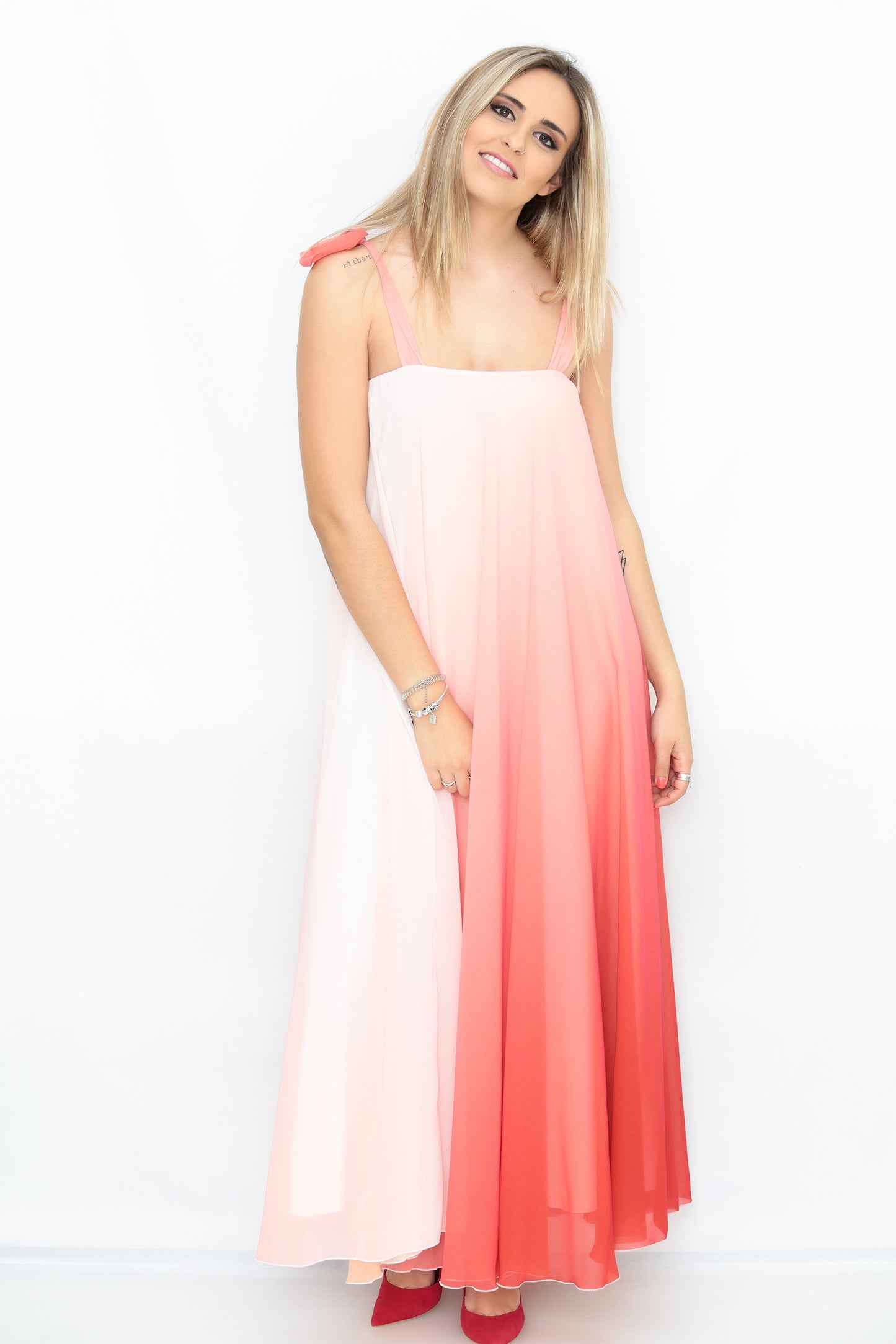 DENNY ROSE STRAPS GRADE DRESS