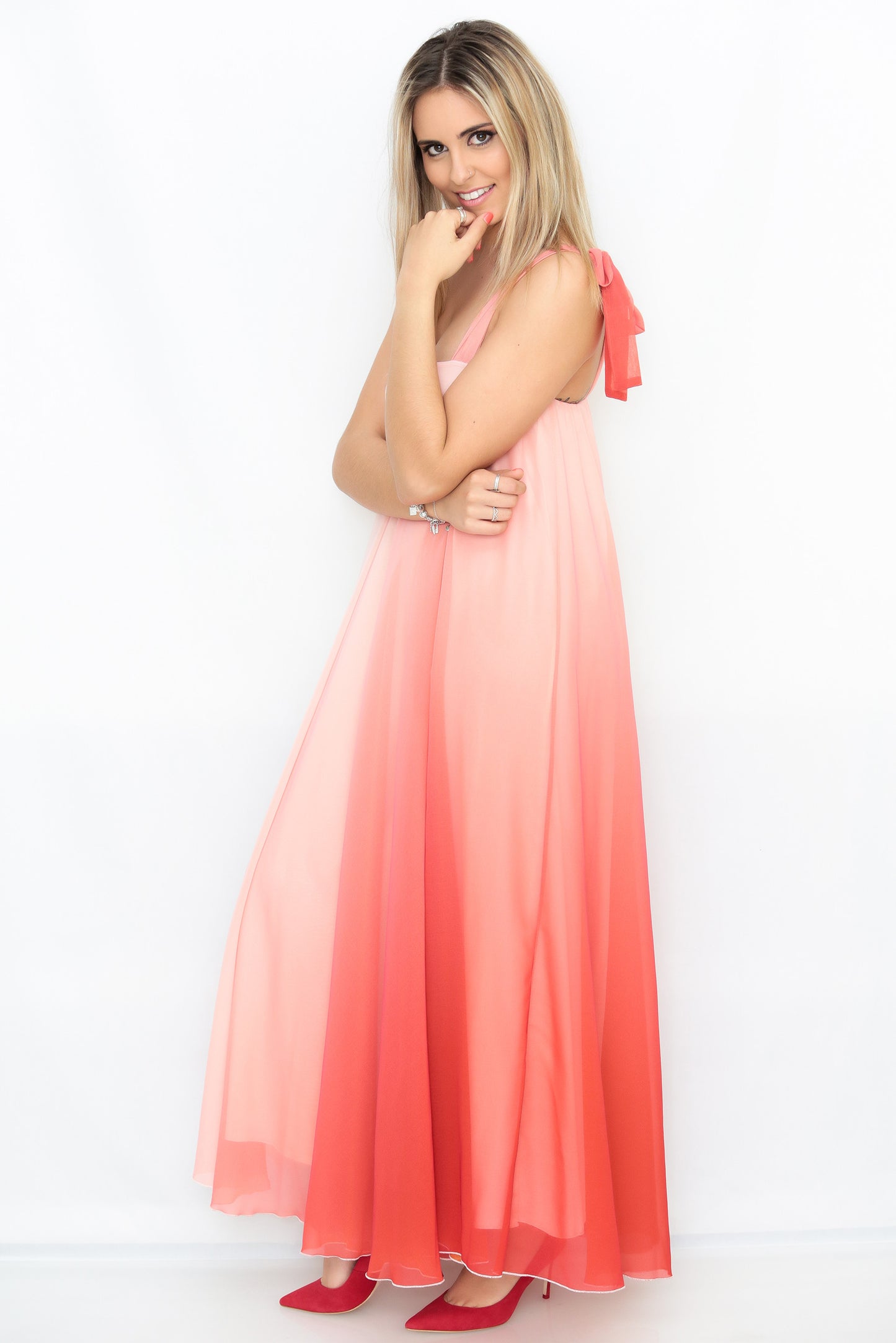 DENNY ROSE STRAPS GRADE DRESS