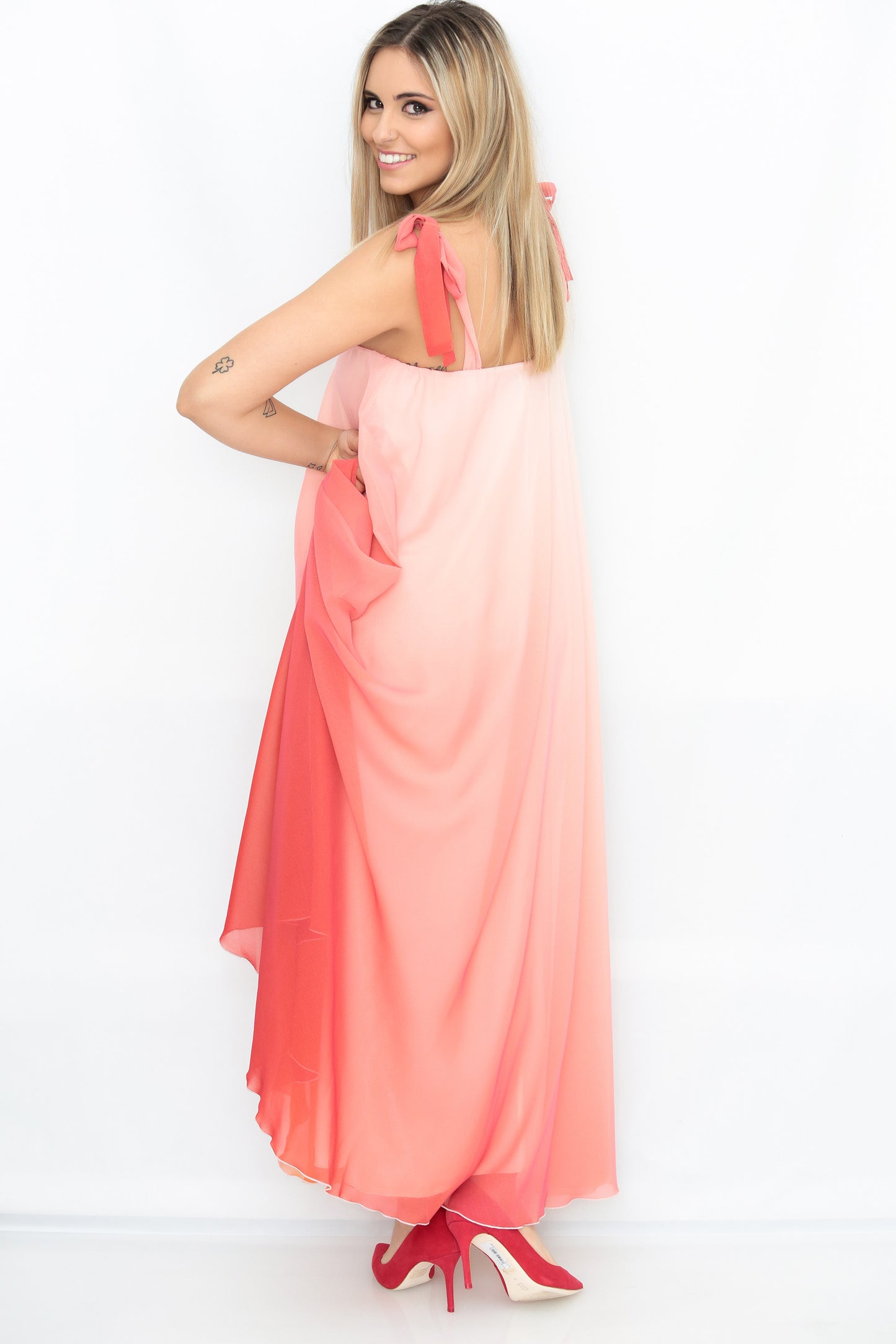 DENNY ROSE STRAPS GRADE DRESS