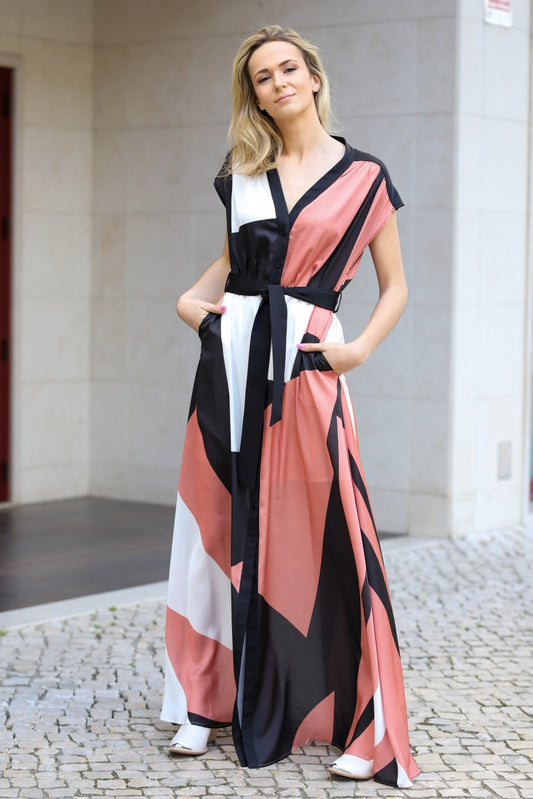 ROBE MAXI IMPRIMÉE ACCESS